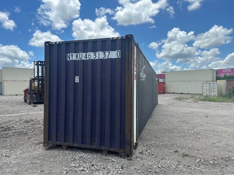 45ft High Cube Shipping Container – Extra Length. Extra Height. Extra Value.