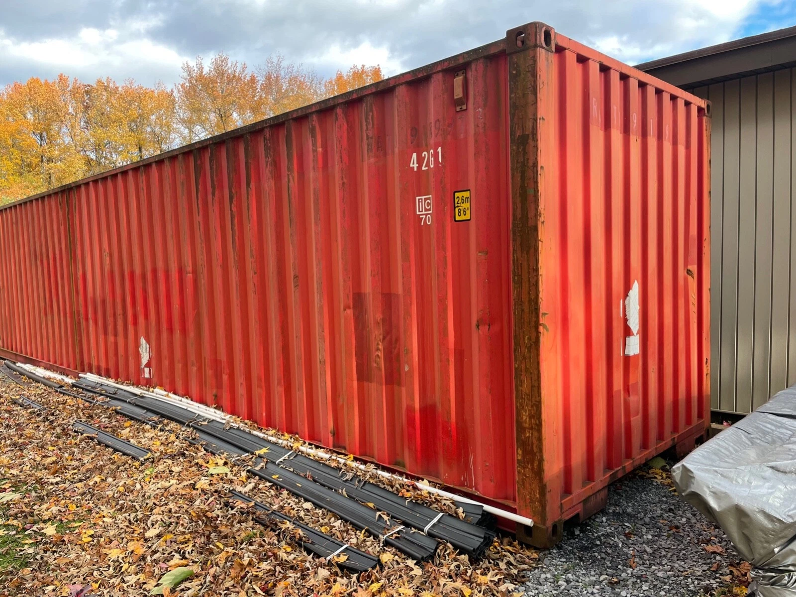 Shipping Container 40' 8'6" high